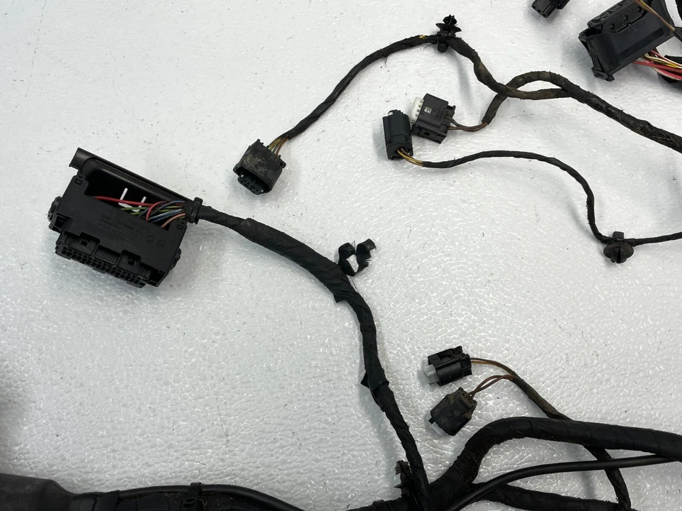 13 14 15 BMW Alpina B7 F01 F02 Front Left Engine Wire Wiring Harness 1457 OEM - Image 2 of 4