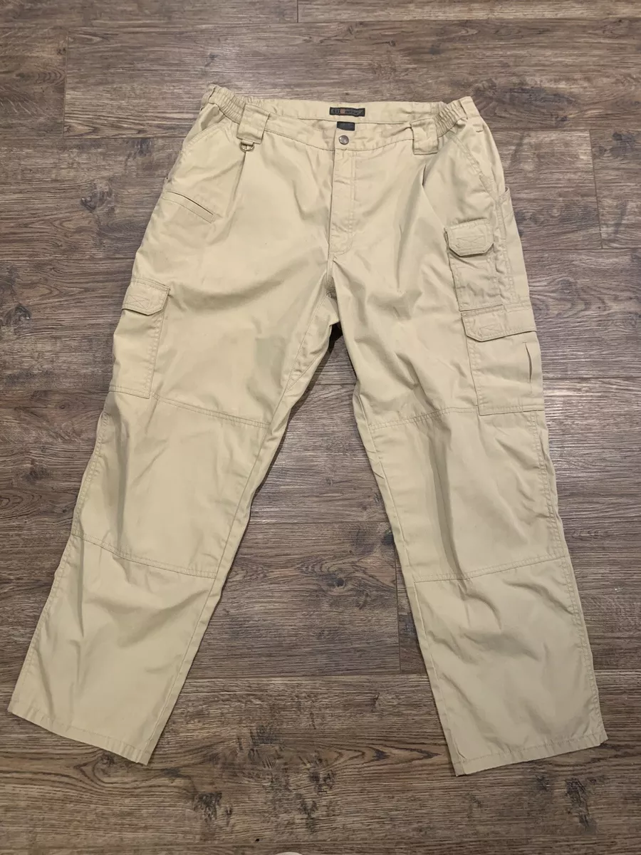 511 5.11 Tactical Series Men Size Cargo Pants Light Beige Khaki