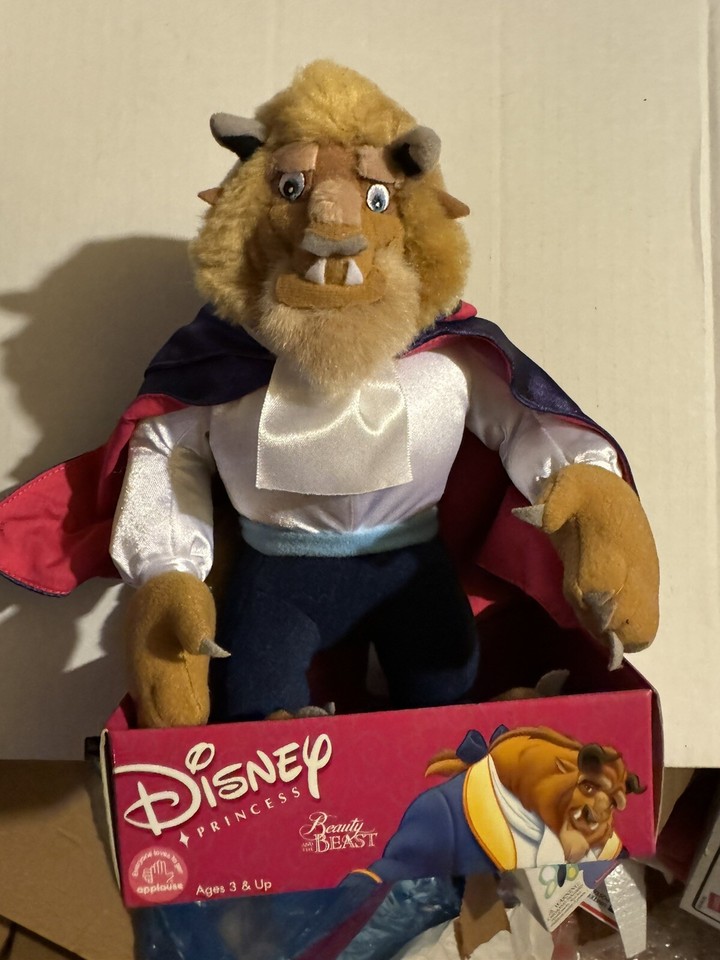 Disney Beast Stuffed Toys Box NRFB Bundle Will Sell Individually eBay