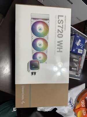 DeepCool LS720 Liquid CPU Cooler - White