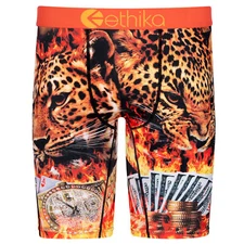 Ethika Underwear Men's Staple Fit Boxer Brief - CHEETAH STEEZ
