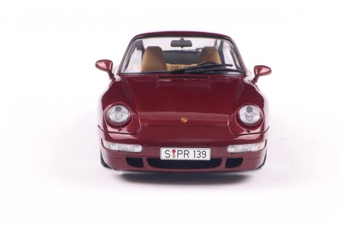 1:18 Porsche 911 (993) Turbo 1997 -- Arena Red (Maroon) -- Solido - Picture 9 of 9