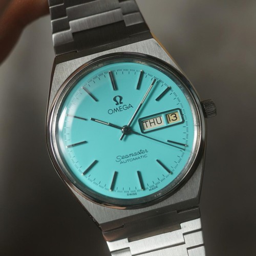 Vintage Omega Seamaster BB Automatic Day Date Mint Dial 1020 Cal Mens vintage-omega-seamaster-bb-automatic-day-date-mint-dial-1020-cal-mens