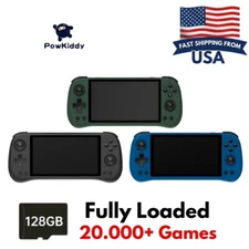 Powkiddy X55 Retro Handheld Game Console 128GB Linux System 5.5 inch Screen