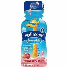 PediaSure Strawberry Shake 8 oz. bottles 24 pk. A1