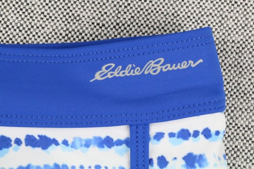 Eddie Bauer Youth Reversible 4-piece Swimsuit Set Blue White M 10/12 , L (14/16) - Picture 9 of 22