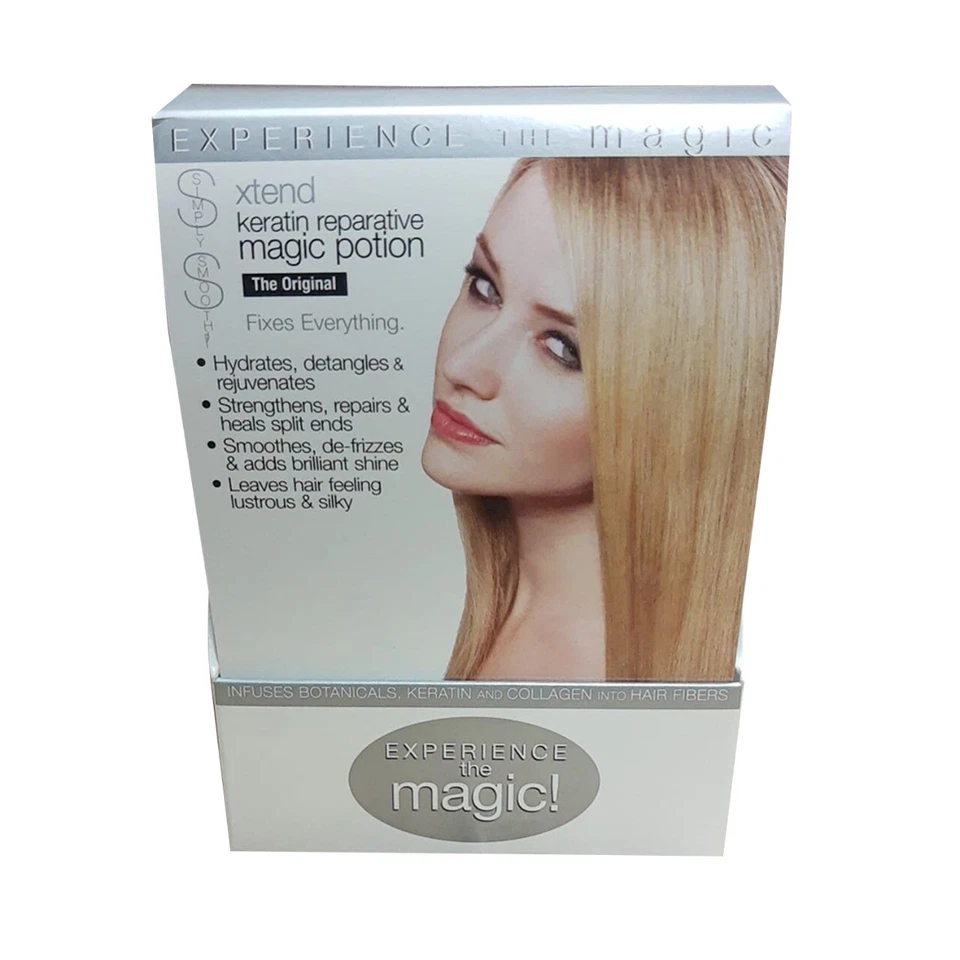 Poción mágica reponedora de queratina Simply Smooth Xtend 2 OZ - Juego de 18 Foto 4 de 4