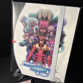 LOT OF 3 PHANTASY STAR ONLINE CD SEGA DREAMCAST TRADING CARDS CD PACK + BINDER!