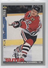 1995-96 Upper Deck Collector's Choice Player's Club Gary Suter #8 9ax