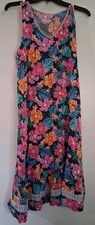 Cuddl Duds Women's Sleeveless MULTFLOR Size Small Nightgown NWT