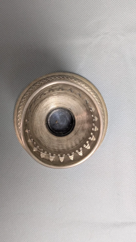 Antiguo candelabro de plata de ley Rogers reforzado con peso 3001 Foto 3 de 4