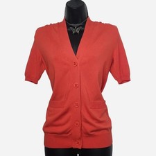 vintage y2k moda international silk blend sweater sz s colorful retro mod preppy