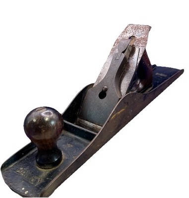 Stanley Bailey Wood Plane 17 1/2 Long Ribbed Bottom # 6 Patent Date April 19 10