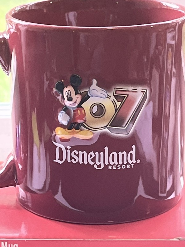 2007 Disneyland Resort Anaheim Coffee Mug