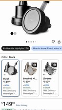 Filtered Shower Head-Best Shower Head With Filters For Healthy Hair Skin BLk