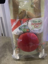 Drive The Reindeer Car Auto Outfits Reindeer Antlers Red Nose NEW