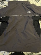 The North Face Boys XL/18 Gray/Black Solid Full Zip Mid-Length Jacket