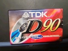 TDK D90 Type I Cassette Tape