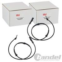 2X Nty ABS-SENSOR Raddrehzal Hinten Passend FüR Renault Fluence Grand Megane ScÉ