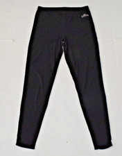 Vintage Stretch Pants Hot Chillys Size M 80s Black Performance Fit Made USA