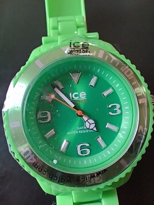 ICE Watch Grün Hartplastik Herren Damen Armbanduhren TOP