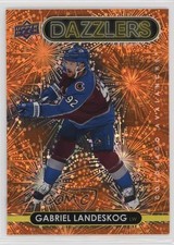 2021-22 Upper Deck Series 2 Dazzlers Orange Gabriel Landeskog #DZ-62 1hs9