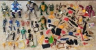 Vtg Lego TMNT GI Joe Action Figure Accessories Lot Weapons Parts Mixed Toy Lot