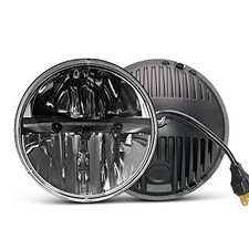 7 inch LED Headlight Round 2PCS E-MARK Approved 6000K Hi/lo Beam J004-C-pair