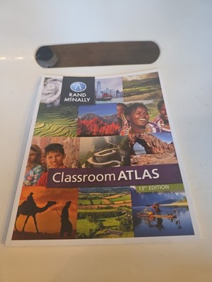 Classroom Atlas 13th Ed by Rand McNally (2019, Trade Paperback)