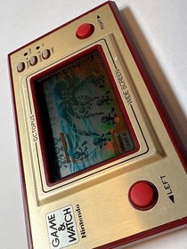 【USED】NINTENDO GAME AND & WATCH Octopus Wide Screen1981 Direct From Japan