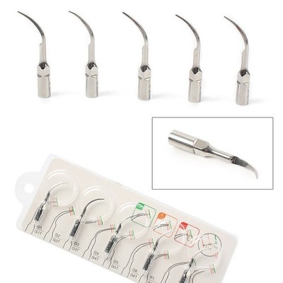 5 Typ Dental Ultraschall Scaler Scaling Endo Perio Tip für EMS WOODPECKER