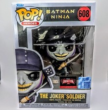 Funko Pop! The Joker Soldier #608 Batman Ninja Targetcon Exclusive + Protector