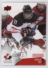 2015 Upper Deck Team Canada Juniors Exclusives 68/199 Nicolas Roy #12 0f8