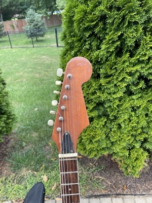 Vintage 60s Teisco Sunburst 2 Gold Foil Pickup Japan Electric