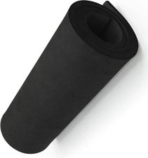 Black Foam Sheets Roll, Premium Cosplay EVA Thickness-6mm,