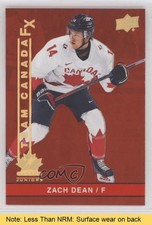 2023 Upper Deck Team Canada Juniors Team Canada FX Zach Dean #FX-8 READ 0o4i