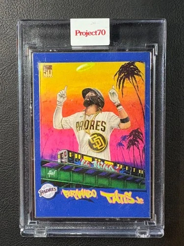 Topps Project 70 Fernando Tatis Jr. CES Artist Proof (26/51) Silver Frame # 614