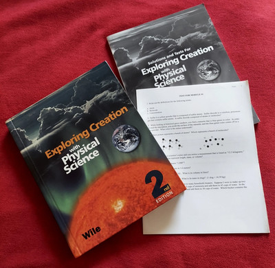 Exploring Creation With Physical Science 2nd Edition, Solutions & Tests 3 Books
