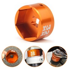 32mm Bike Fork Topcap Socket Tool CNC Compatible for Fox 36/38/40 Series 3/8" Ra