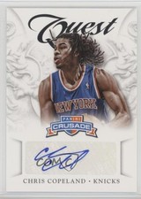 2012-13 Panini Crusade Quest Auto Chris Copeland #50 Auto 0af