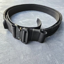 KRYDEX Tactical Belt 1.75 inch Belt Rigger MOLLE BLACK SIZE MEDIUM 