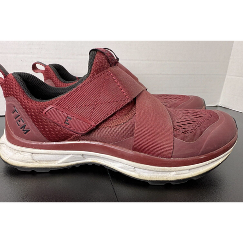 TIEM Slipstream Indoor Cycling Shoes Women’s Size 5 U.S. (Maroon) Shoes Only