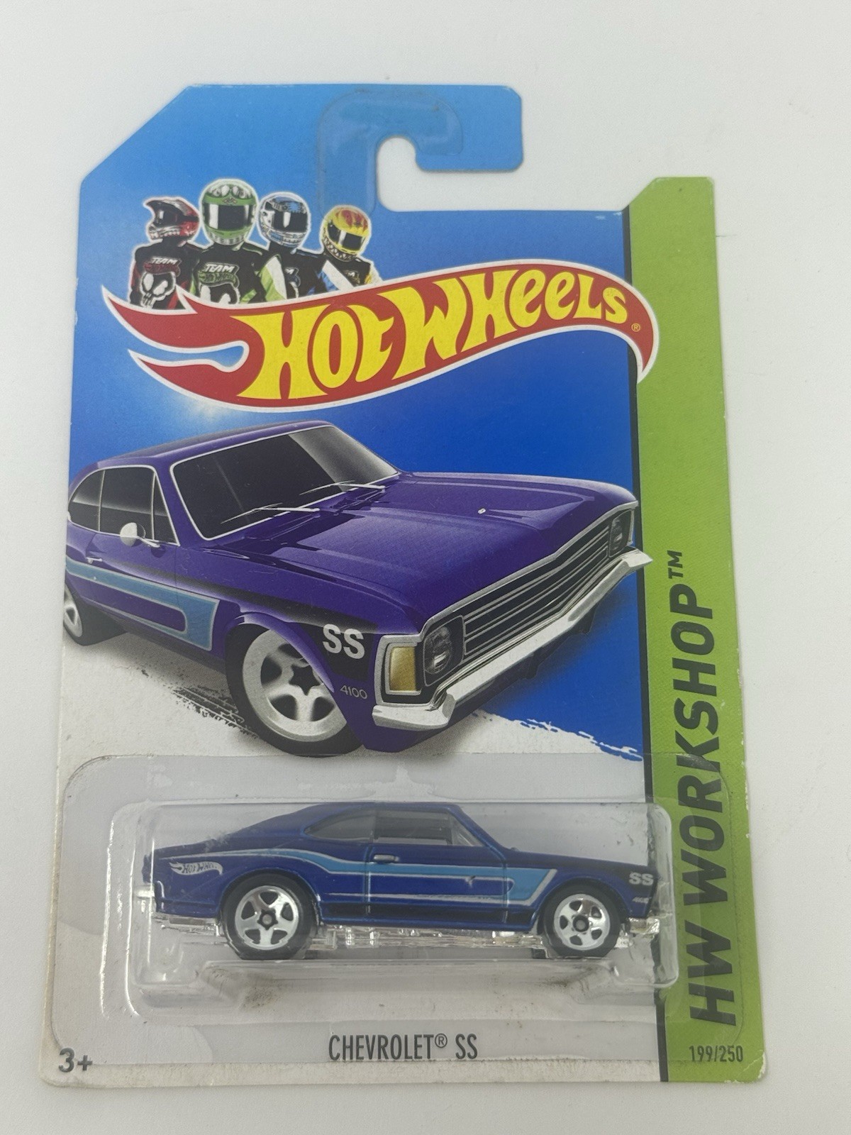 Hot Wheels Workshop Blue Chevrolet SS #199 B1