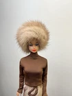 SALE~Autumn Haze Mink Fur Hat4Vintage Fashion Queen&American Girl Barbie~dimitha