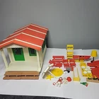 Rare Playmobil 1987 - Vintage Cottage #3771 Family Vacation