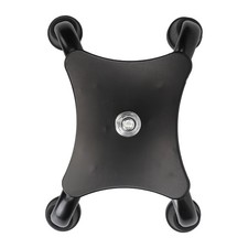 Walking Cane Quad Foot Stainless Steel High Stability Four Point Walking Sticks