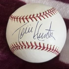 Torii Hunter Signed Official Major League Baseball