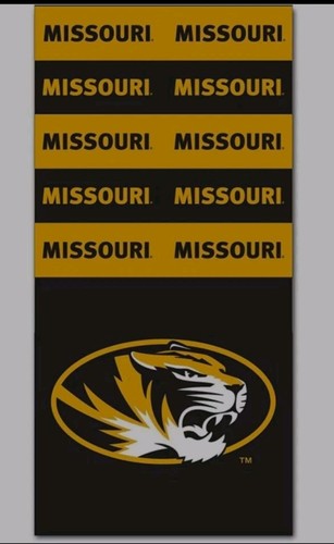 MISSOURI TIGERS SUPERDANA MENS BANDANA - Picture 1 of 1