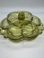Duncan Miller Glass Canterbury Chartreuse Yel...