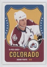 2010-11 O-Pee-Chee Retro Adam Foote #156 0a7